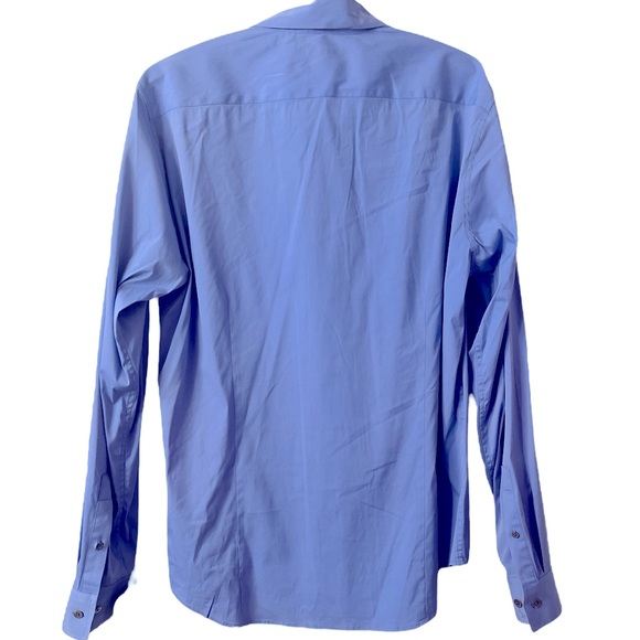 Theory Men's "Sylvain Wealth" Button Down Long Sleeve Shirt Size Large - Picture 2 of 5